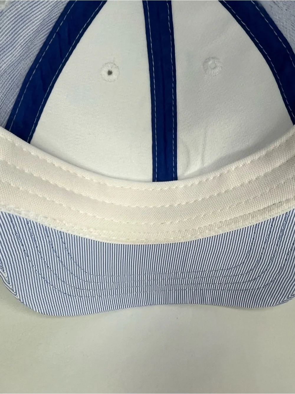 Oak Hill Light Blue Pinstripe Baseball Cap- Kids